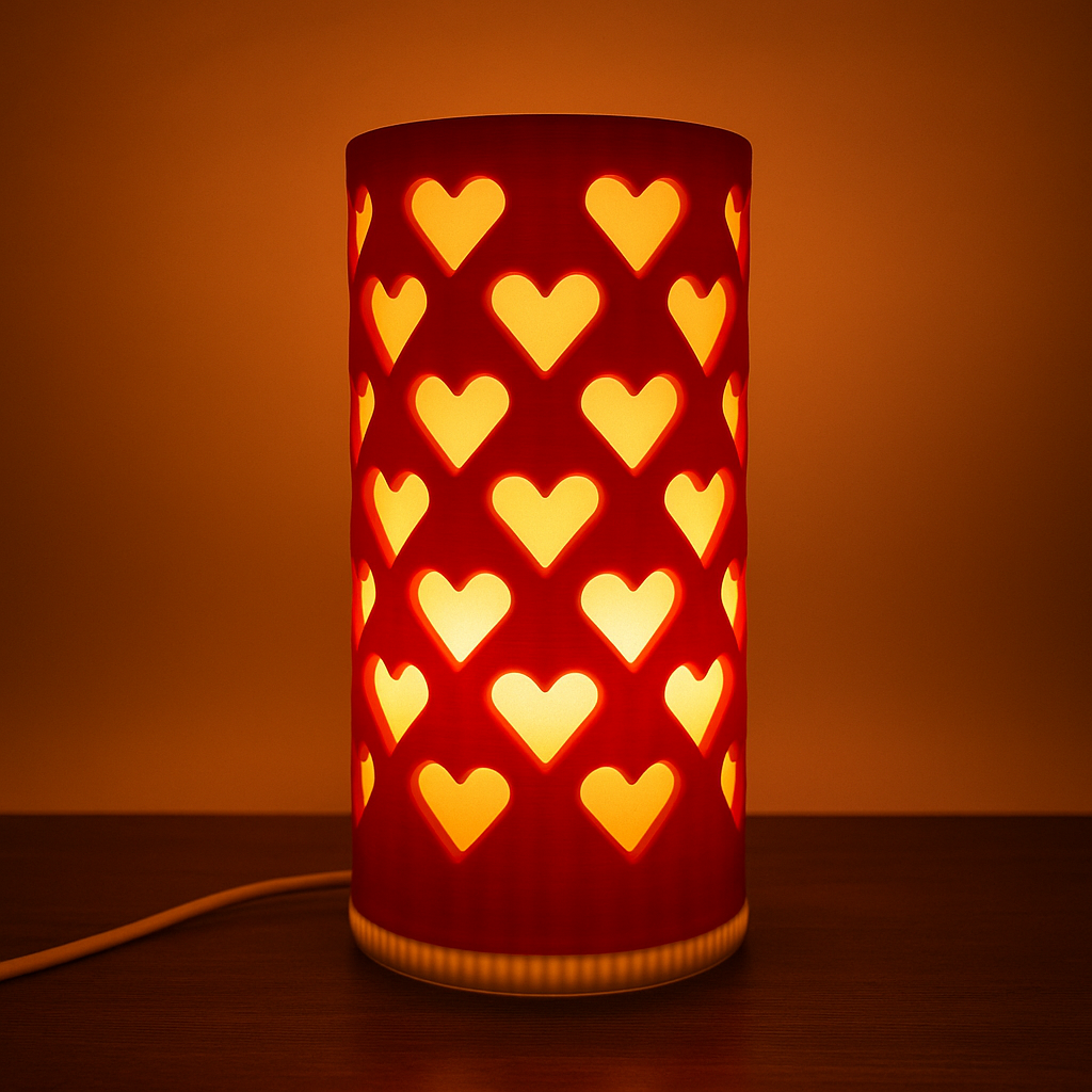 Amora | Heart Design Table Lamp