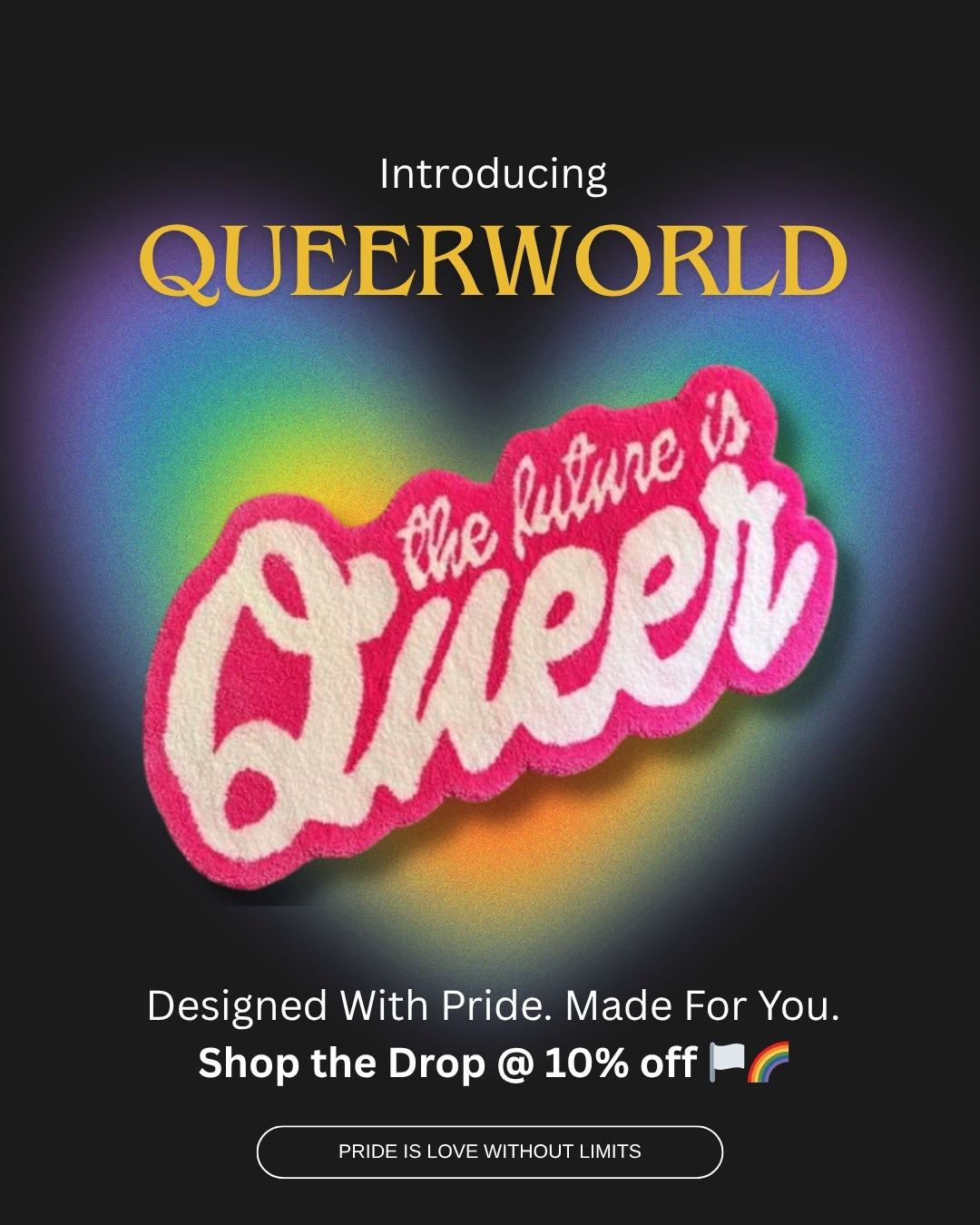 Queerworld Rug π³οΈβπ