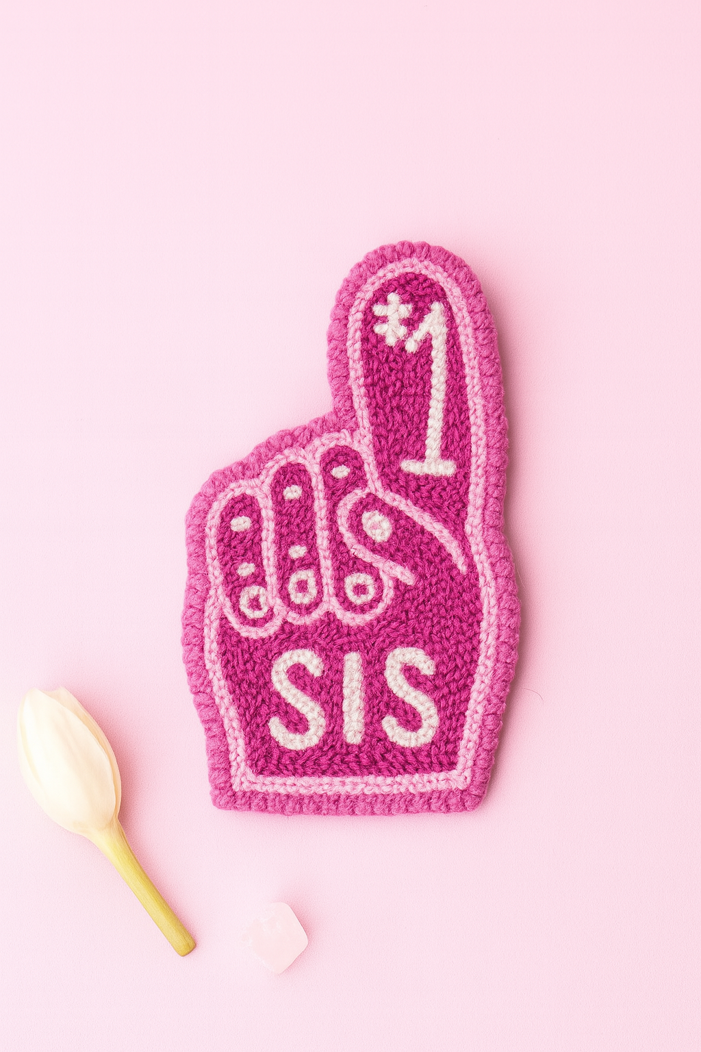 #1 SIS Tufted Mug Rug