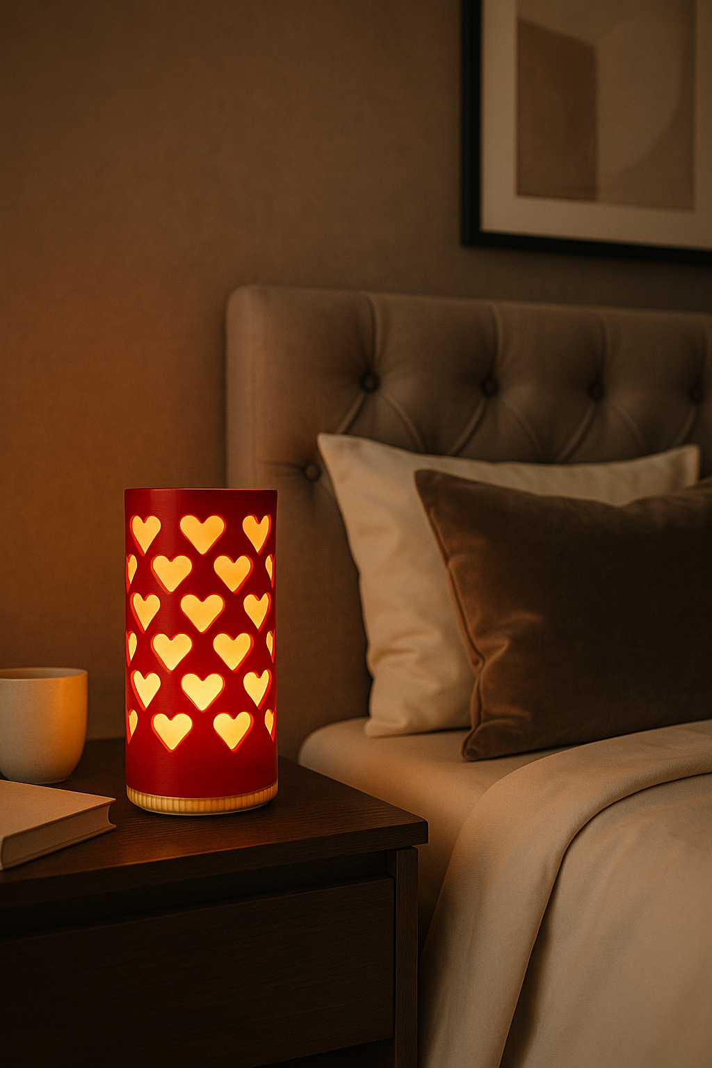 Amora | Heart Design Table Lamp