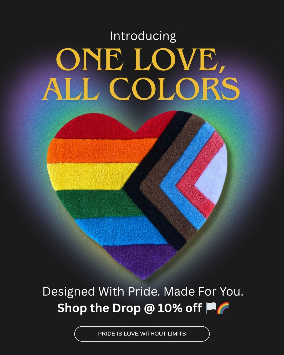 One Love Rug π³οΈβπ