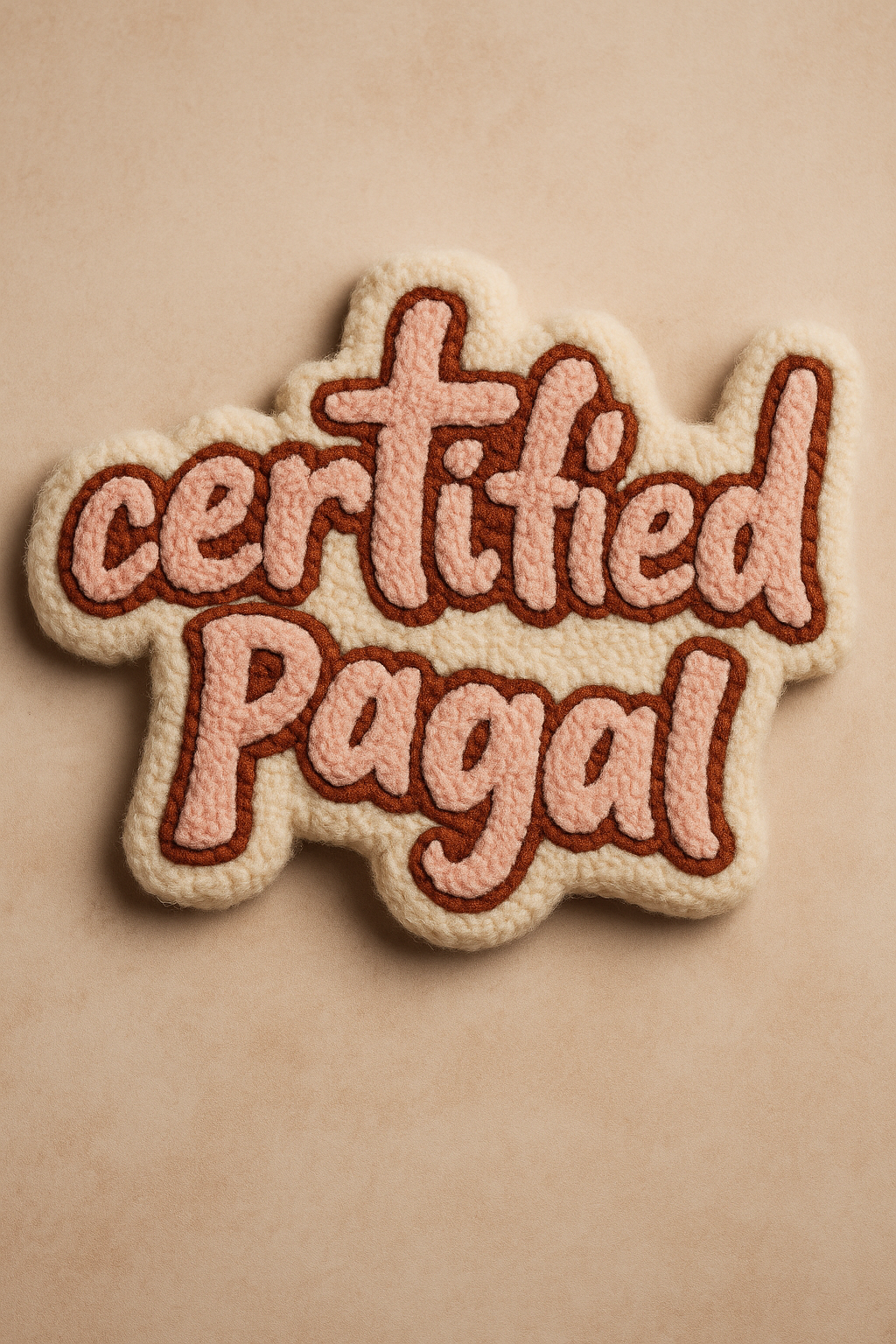 Certified Pagal Mug Rug