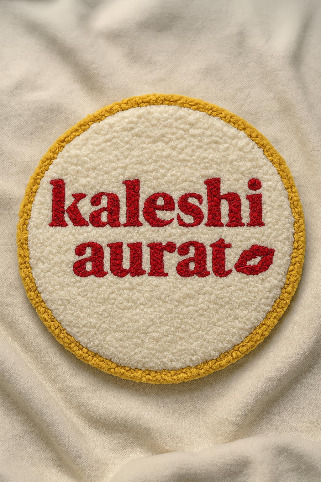 Kaleshi Aurat Mug Rug