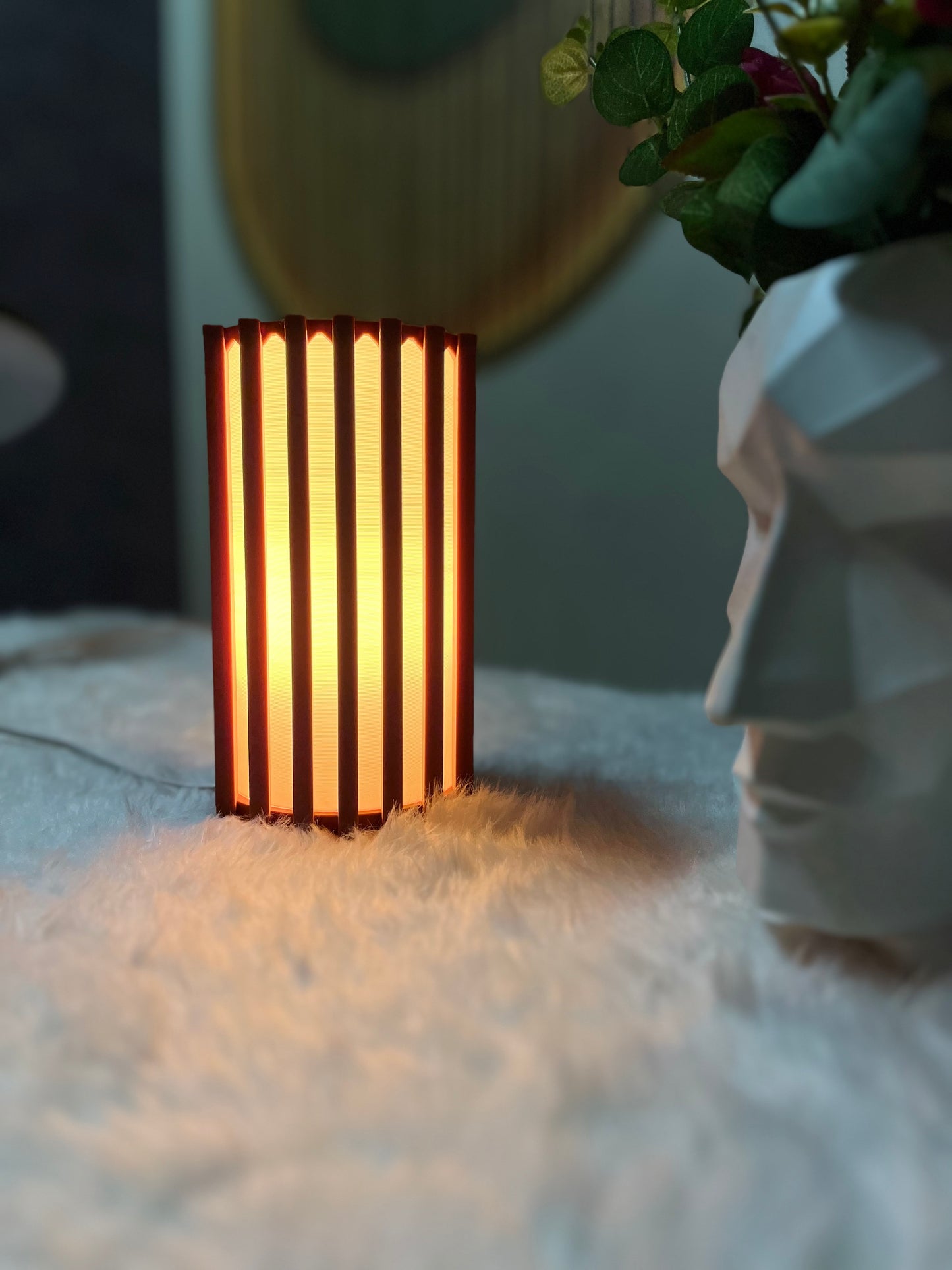 Zenith | Slatted LED Table Lamp