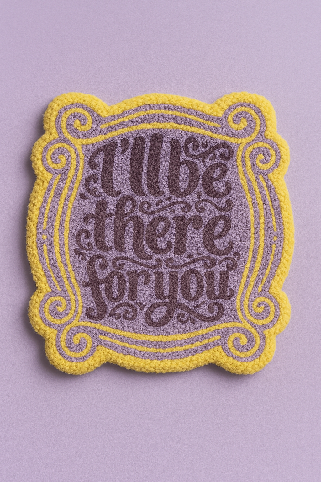 I’ll Be There For You Mug Rug