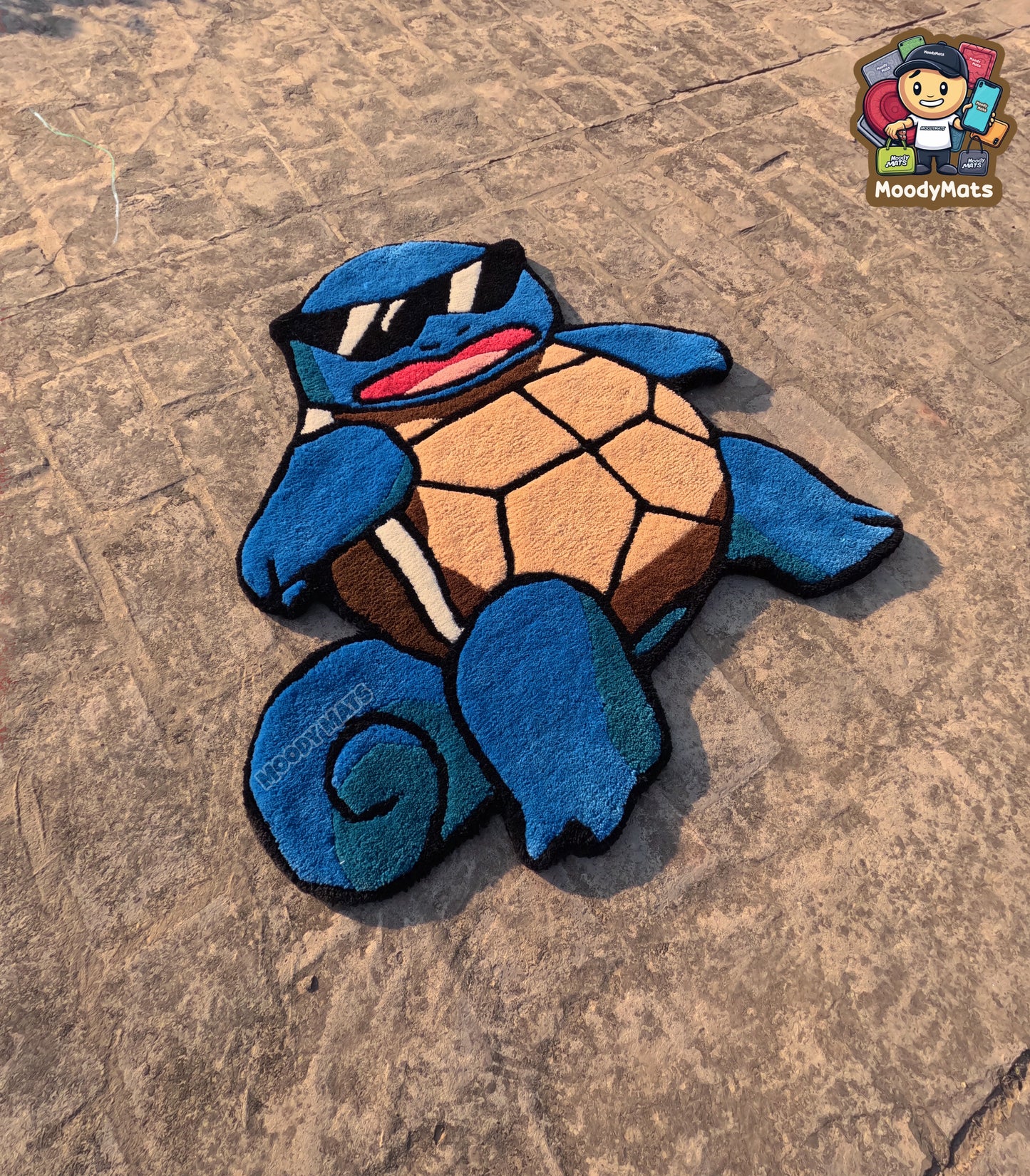 Squirtle Poké Custom Rug