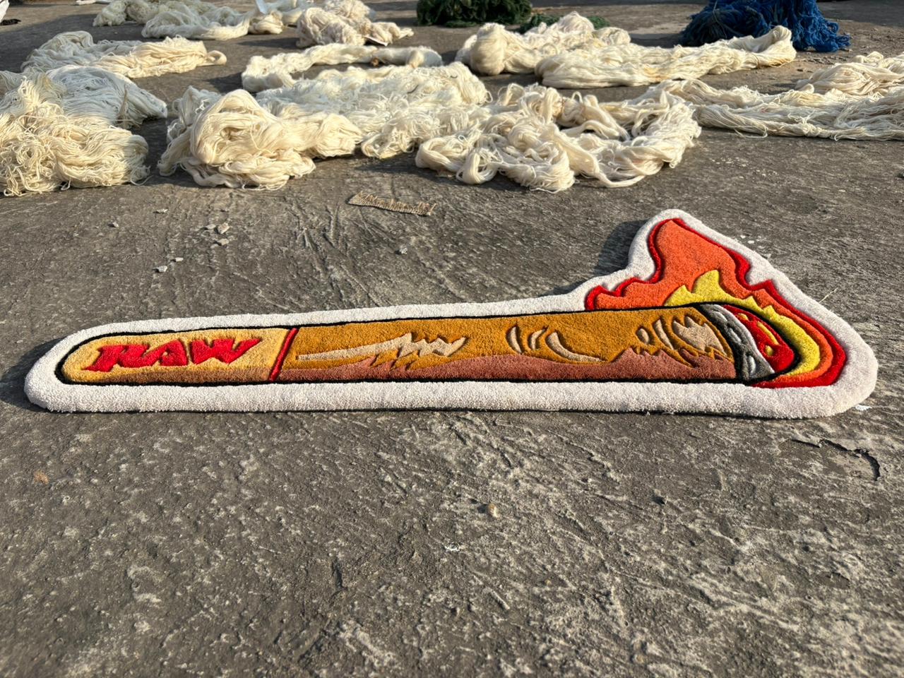 Raw Doobie Rug
