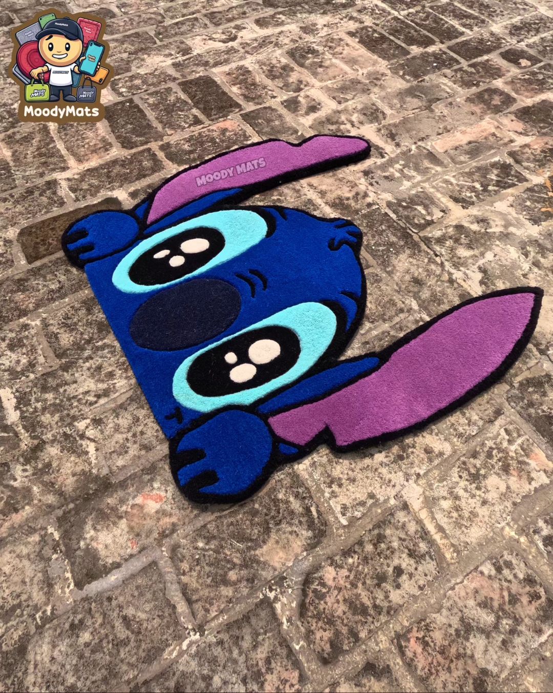 Stitch Cartoon Custom Rug