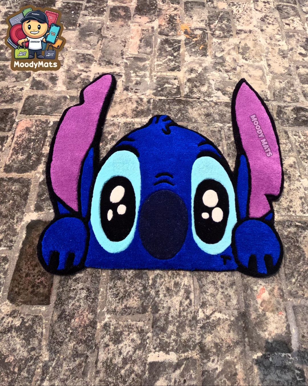 Stitch Cartoon Custom Rug