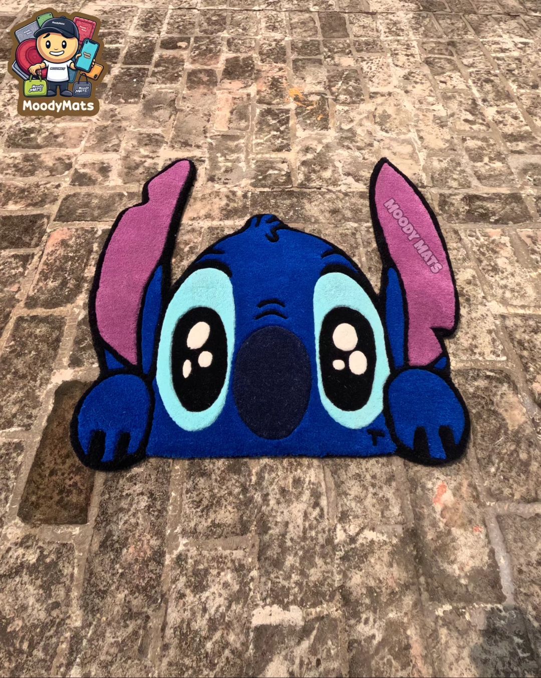Stitch Cartoon Custom Rug