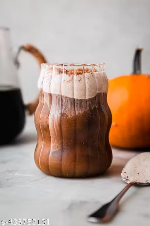 FG Premium coffee tumbler with straw pack of 2 | 500 ml | Unique shape coffee tumbler | juce glass pack of 2
