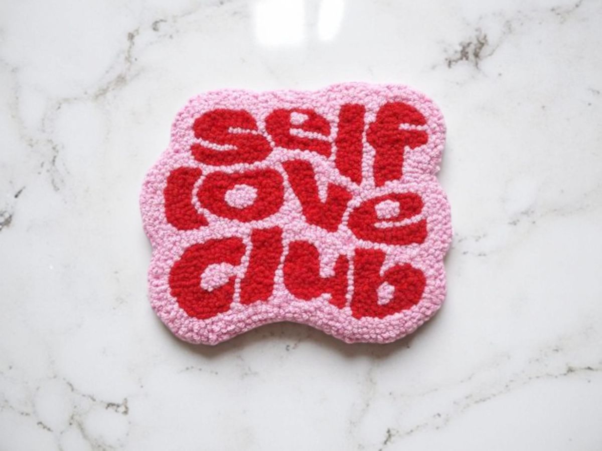 Self love club Mug Coaster