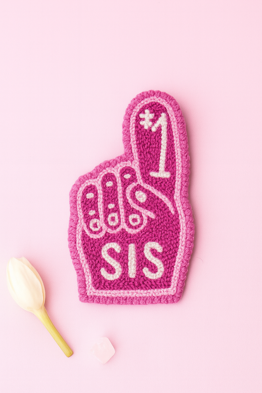 #1 SIS Tufted Mug Rug
