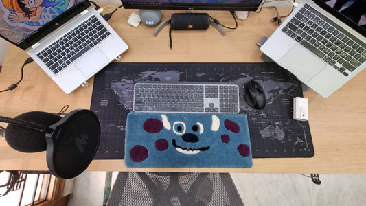 Monster Keyboard Rug
