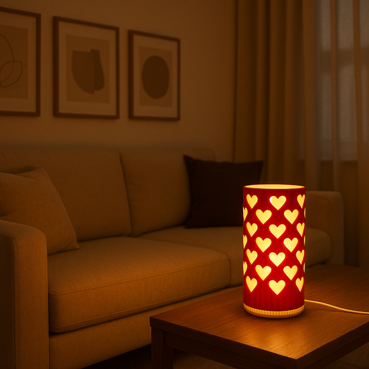 Amora | Heart Design Table Lamp