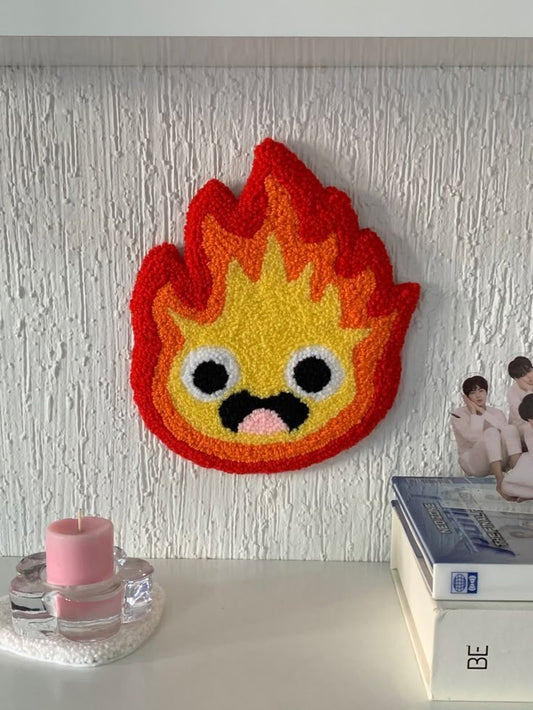 Calcifer Vibes Only - Mug Coaster