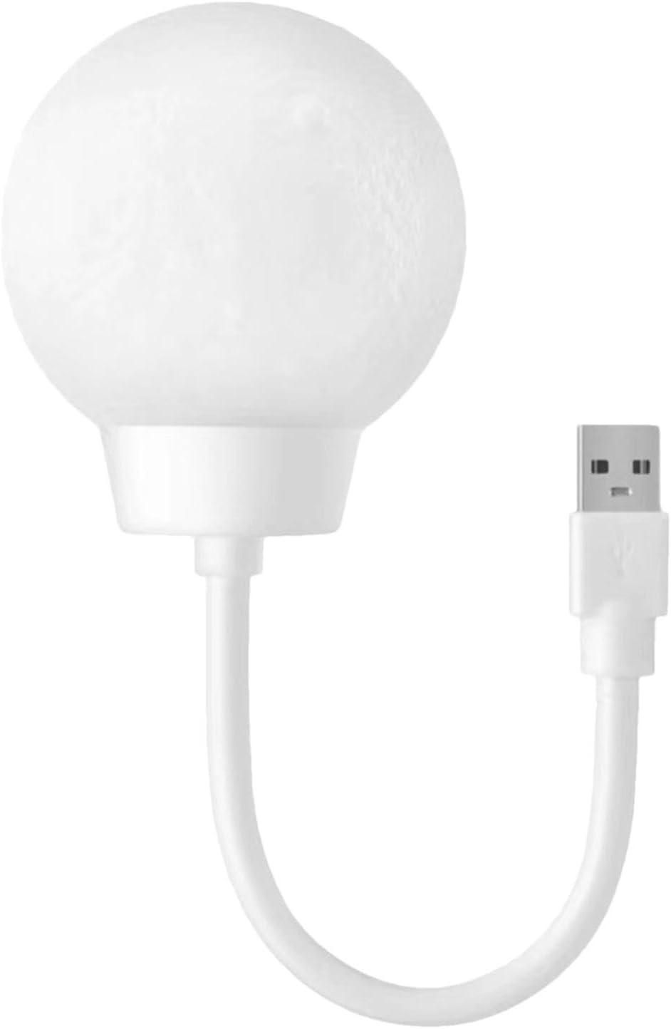 Luna Glow: Plug-In Moon LED Lamp