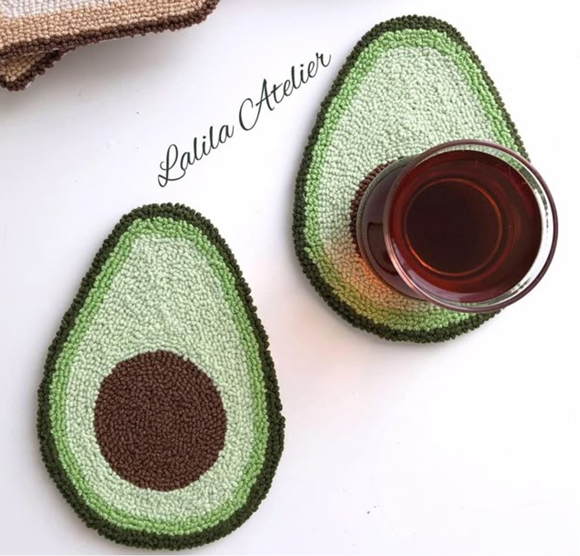 Avocado Mug Coaster (Set of 2)