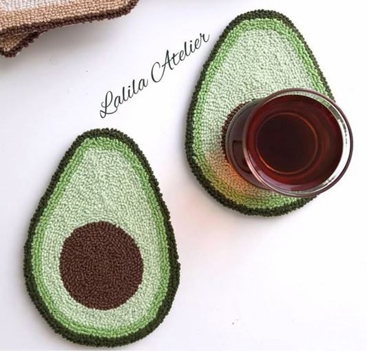 Avocado Mug Coaster (Set of 2)