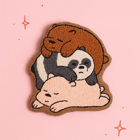 Bear Stack Mug Rug