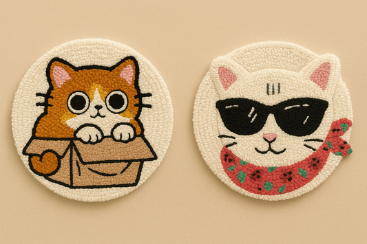 Cat Chaos Mug Rug
