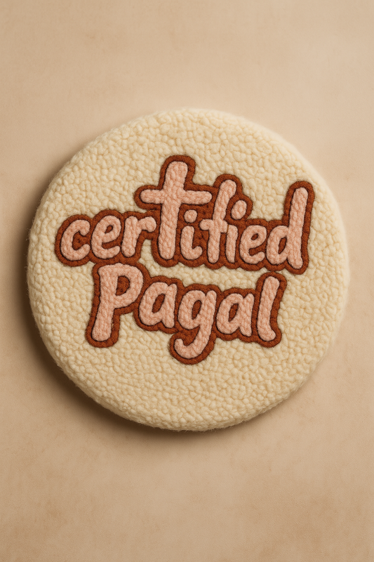 Certified Pagal Mug Rug