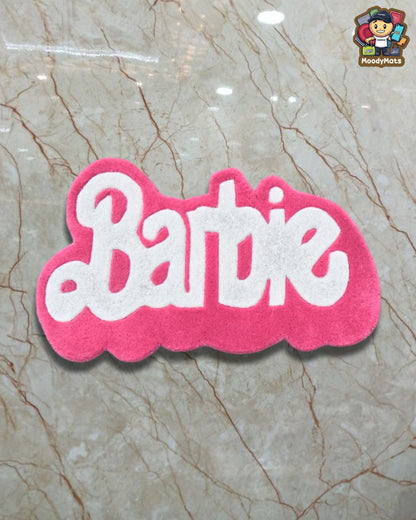 Barbie Label Custom Rug