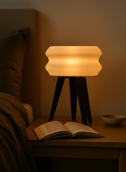 Glow | Aesthetic Wavy Table Lamp