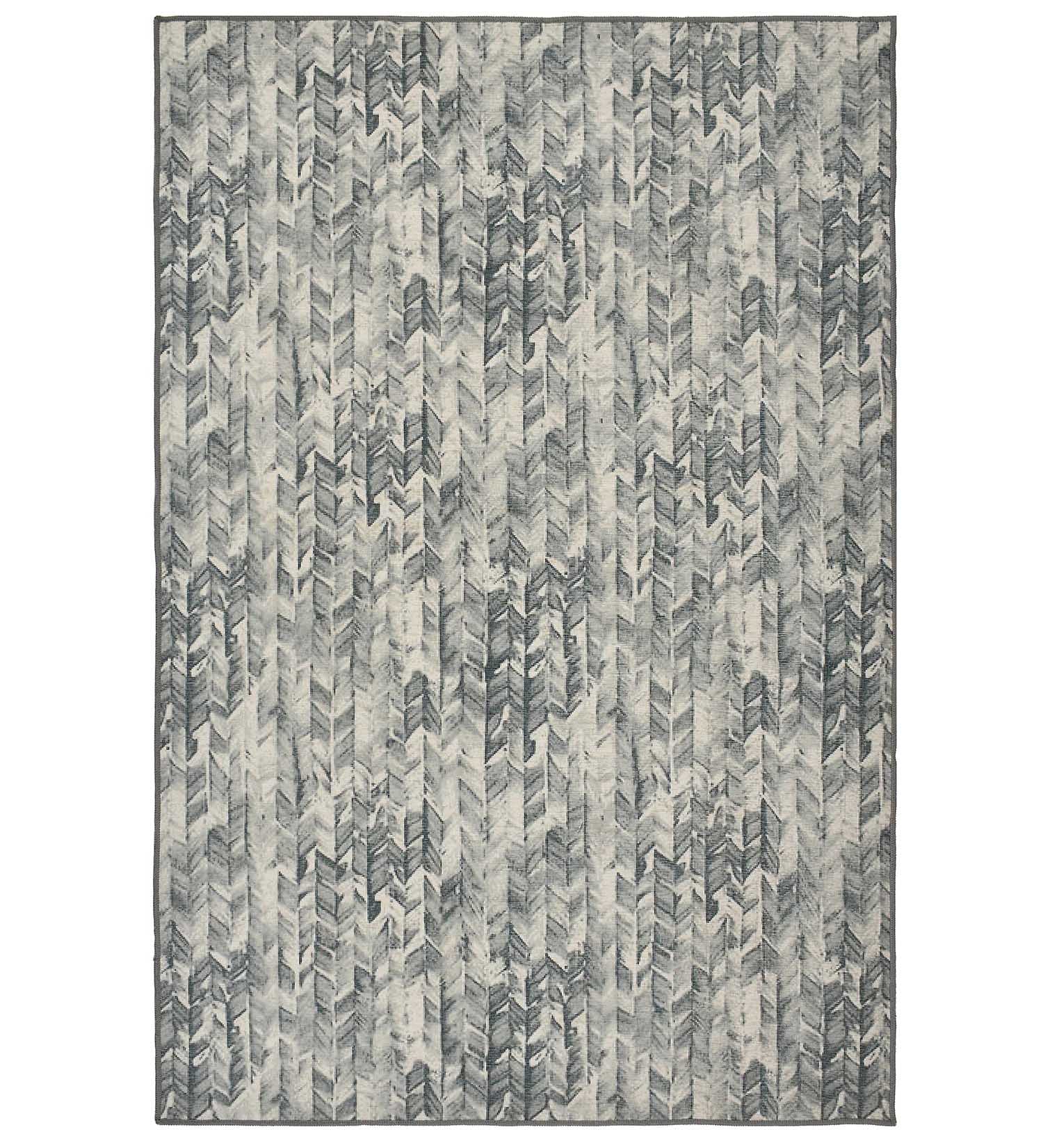 Green Garden Polyester Rug