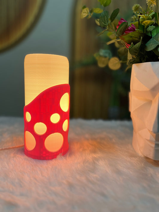 Bulbo Rouge | Circle Design Stylish Table Lamp