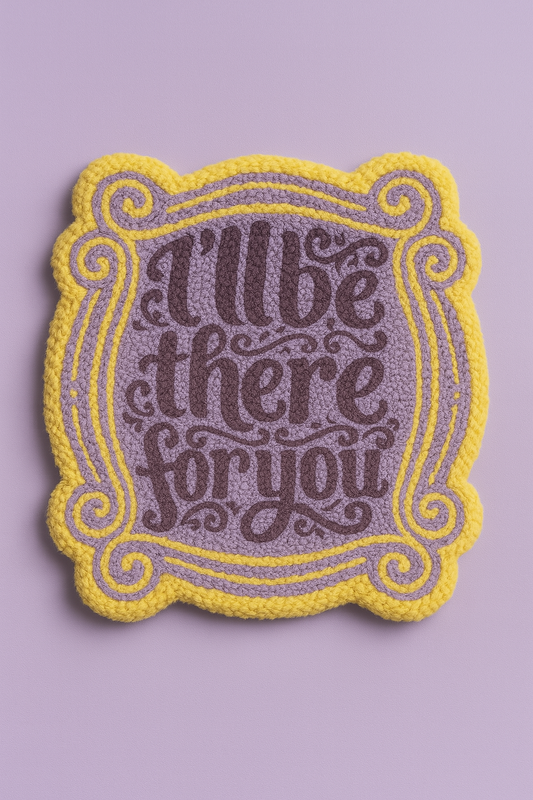 I’ll Be There For You Mug Rug