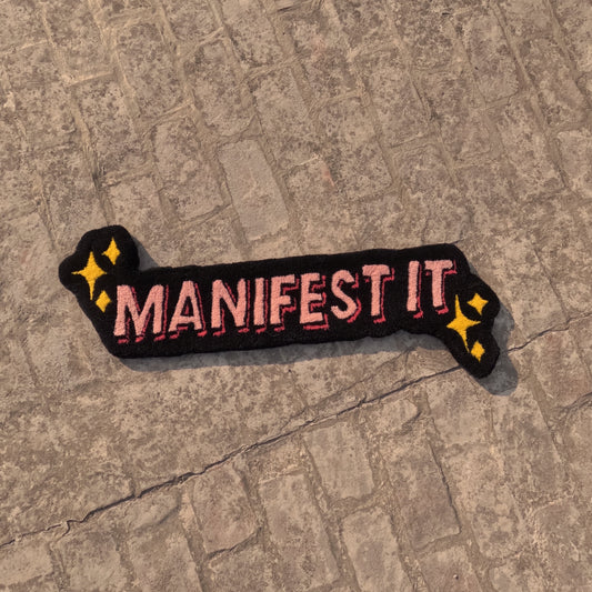 Manifest It Custom Rug