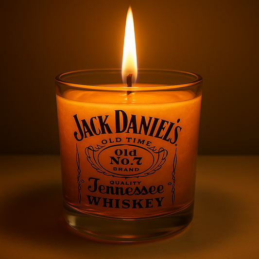 Jack Daniel's Whisky Shot Candle