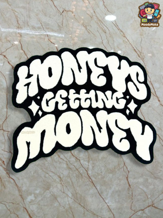 Honey Getting Money Custom Rug