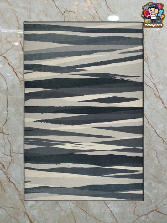 Story Seas Green Polyester Rug