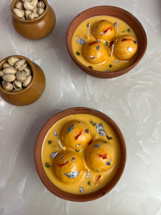 Rasmalai Dessert Candle | Soy Wax