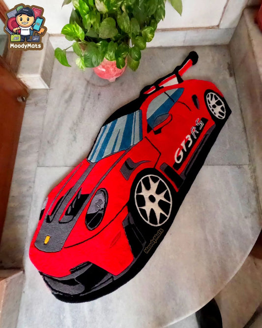 Porsche GT3 Custom Rug