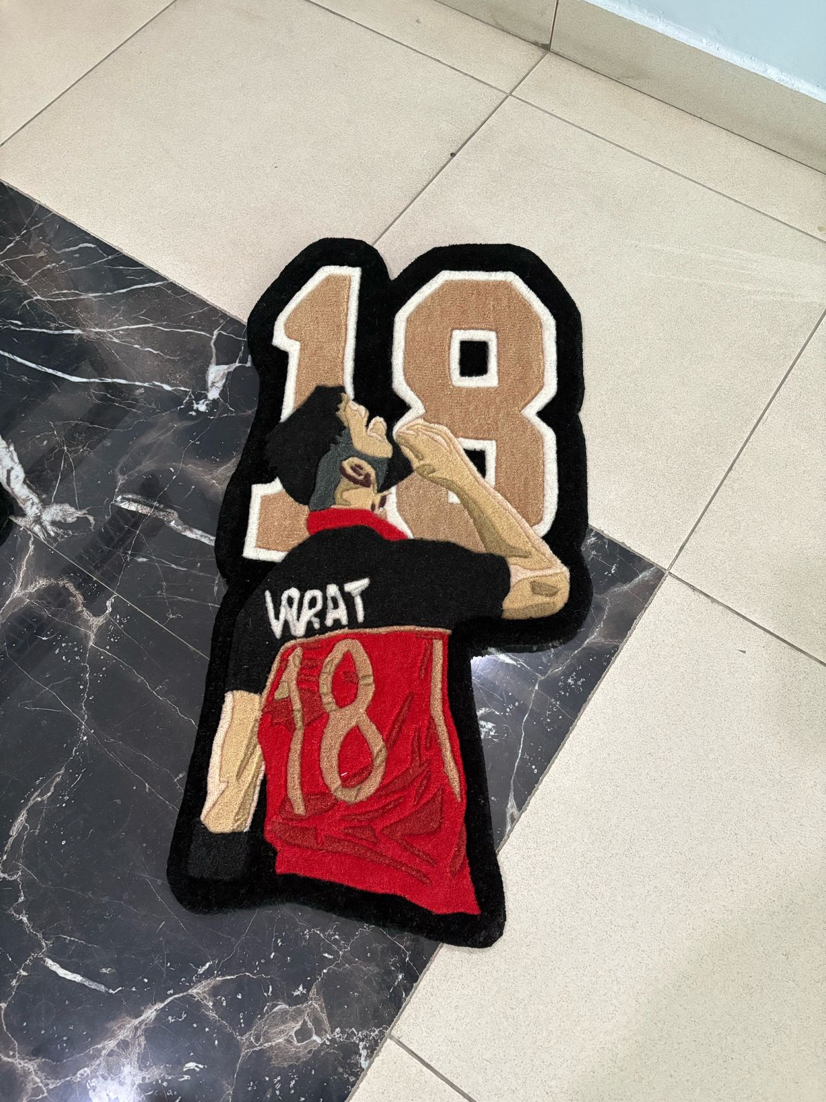 Virat 18 Rug | RCB jersey