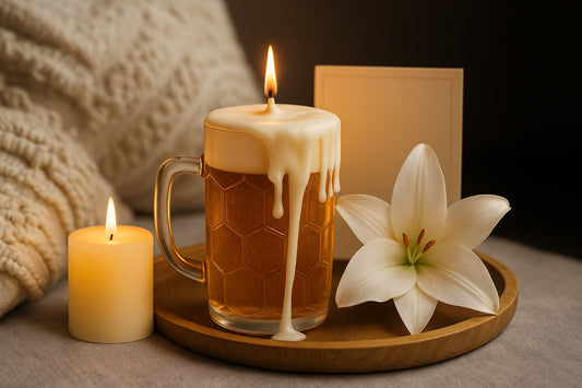 Beer Mug Candle | Soy & Gel Wax Fragrant Candle