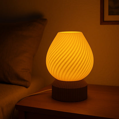 Golden Amber LED Ambient Lamp