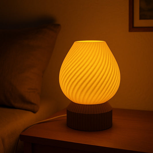 Golden Amber LED Ambient Lamp
