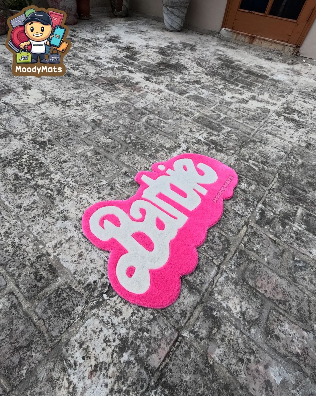 Barbie Label Custom Rug