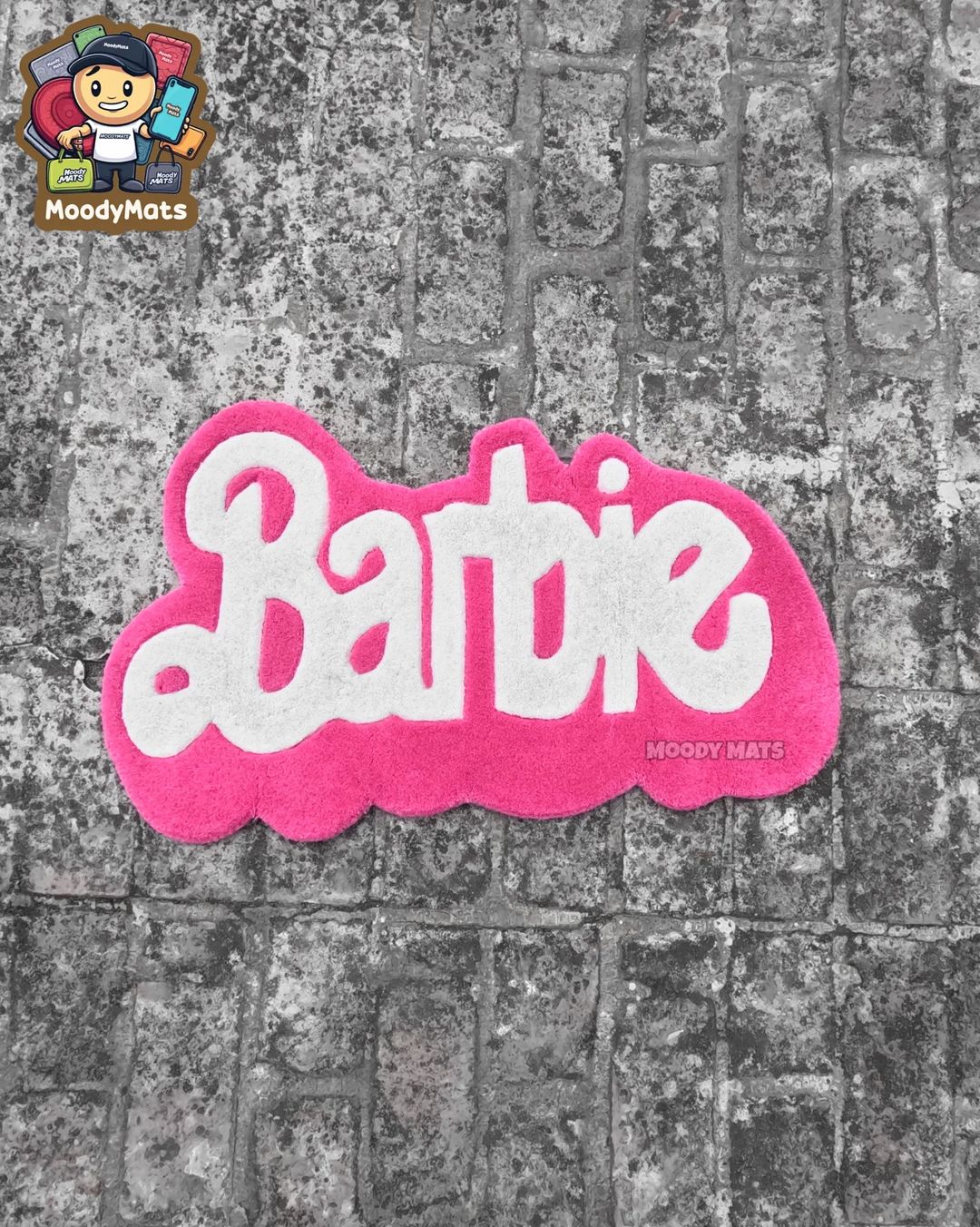 Barbie Label Custom Rug