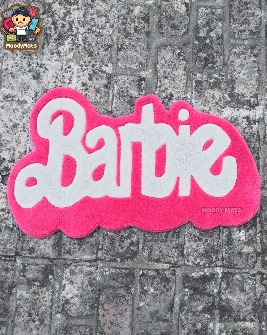 Barbie Label Custom Rug