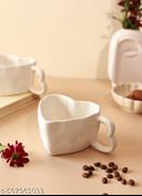 The Indian Home Ceramic Traditional Coffee Red Heart Mug