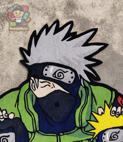 Naruto And Friends Custom Rug