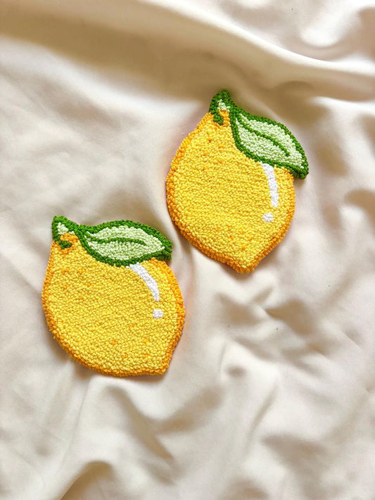 Sour But Cute – Lemon Mug Coaster
