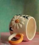 The Indian Home Ceramic Traditional Coffee Sunflower Mug